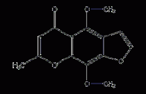 Furochromone structural formula