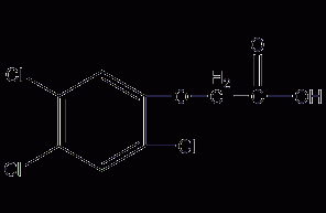 2,4,5-sulfonic acid structural formula