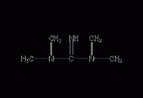 1,1,3,3-tetramethylguanidine structural formula