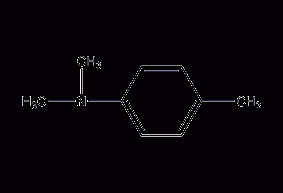 N,N-dimethyl-p-toluidine structural formula