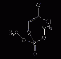 Dichlorvos structural formula