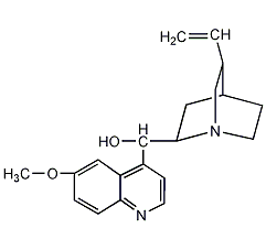 Quinidine structural formula