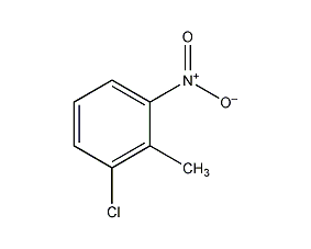 2-Chloro-6-nitrotoluene structural formula