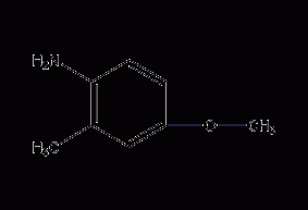 4-methoxy-2-methylaniline structural formula