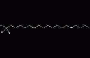 N-octadecyltrichlorosilane structural formula