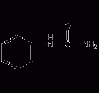 Phenylurea structural formula