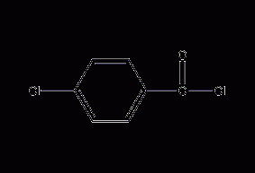 P-chlorobenzoyl chloride structural formula