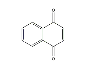 1,4-naphthoquinone structural formula