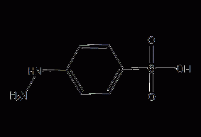 4-hydrazinobenzenesulfonic acid structural formula