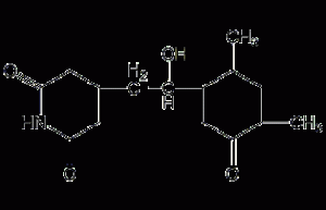 Cycloheximide structural formula