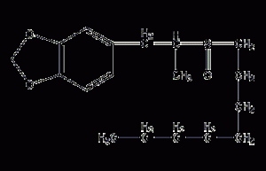 Sulfoxide structural formula