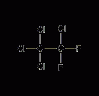 1,1-difluorotetrachloroethane structural formula