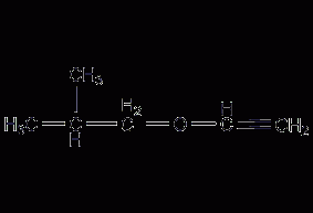 Isobutyl vinyl ether structural formula