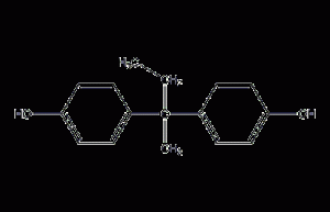 2,2-bis(4-hydroxyphenyl)butane structural formula