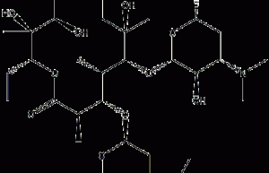 Erythromycin Structural Formula