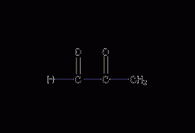 Pyruvaldehyde Structural Formula