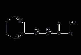 3-Phenylpropionic acid methyl ester structural formula