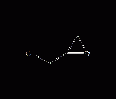 Epichlorohydrin Structural Formula