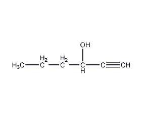 1-hexyn-3-ol structural formula