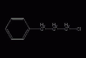 3-phenylpropyl chloride structural formula