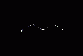 1-chlorobutane structural formula