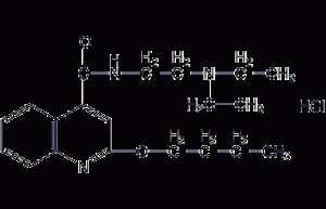 Dibucaine hydrochloride structural formula