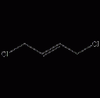 Trans-1,4-dichloro-2-butene structural formula