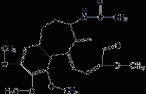 Colchicine structural formula