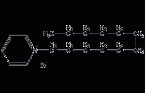 Dodecylpyridinium bromide structural formula