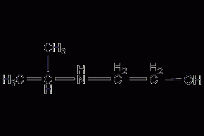 2-(isopropylamino)ethanol structural formula