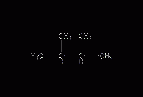 2,3-dimethylbutane structural formula