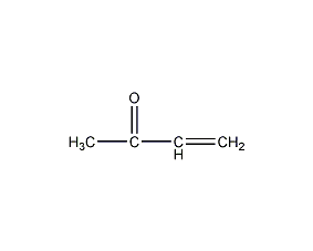 3-Buten-2-one structural formula