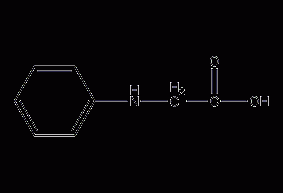 N-phenylglycine structural formula