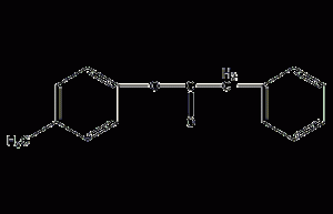 Structural formula of p-cresol phenylacetate