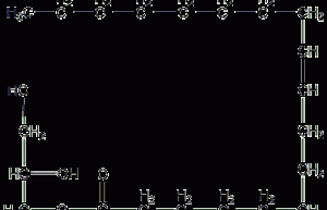 Glyceryl oleate structural formula