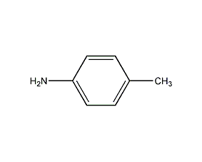 P-Toluidine Structural Formula