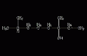 3,7-dimethyl-3-octanol structural formula