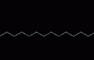 Structural formula of octadecyl isocyanate