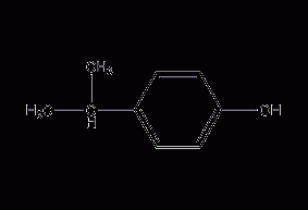 4-isopropylphenol structural formula