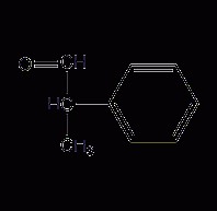 2-Phenylpropionaldehyde Structural Formula