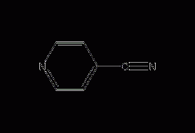 4-cyanopyridine structural formula