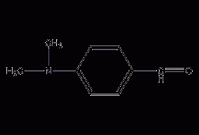 P-Dimethylaminobenzaldehyde Structural Formula