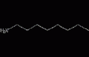 Octylamine structural formula