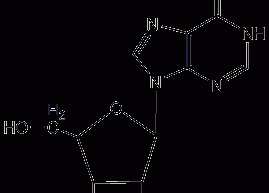 Inosine structural formula