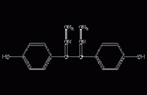 Structural formula of double dilute female powder