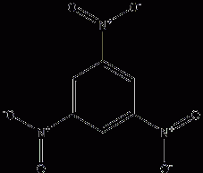 1,3,5-trinitrobenzene structural formula