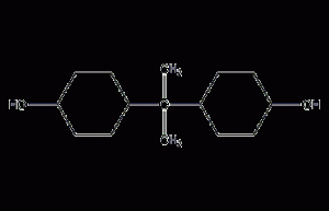 2,2-bis(4-hydroxycyclohexyl)propane structural formula