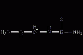 allylthiourea structural formula
