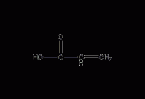 Acrylic structural formula