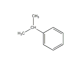 Cumene Structural Formula